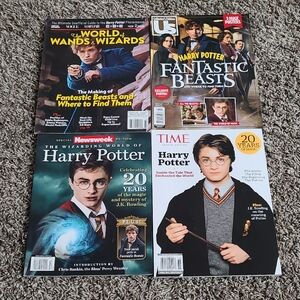 Harry Potter Fantastic Beasts Collectors Magazines